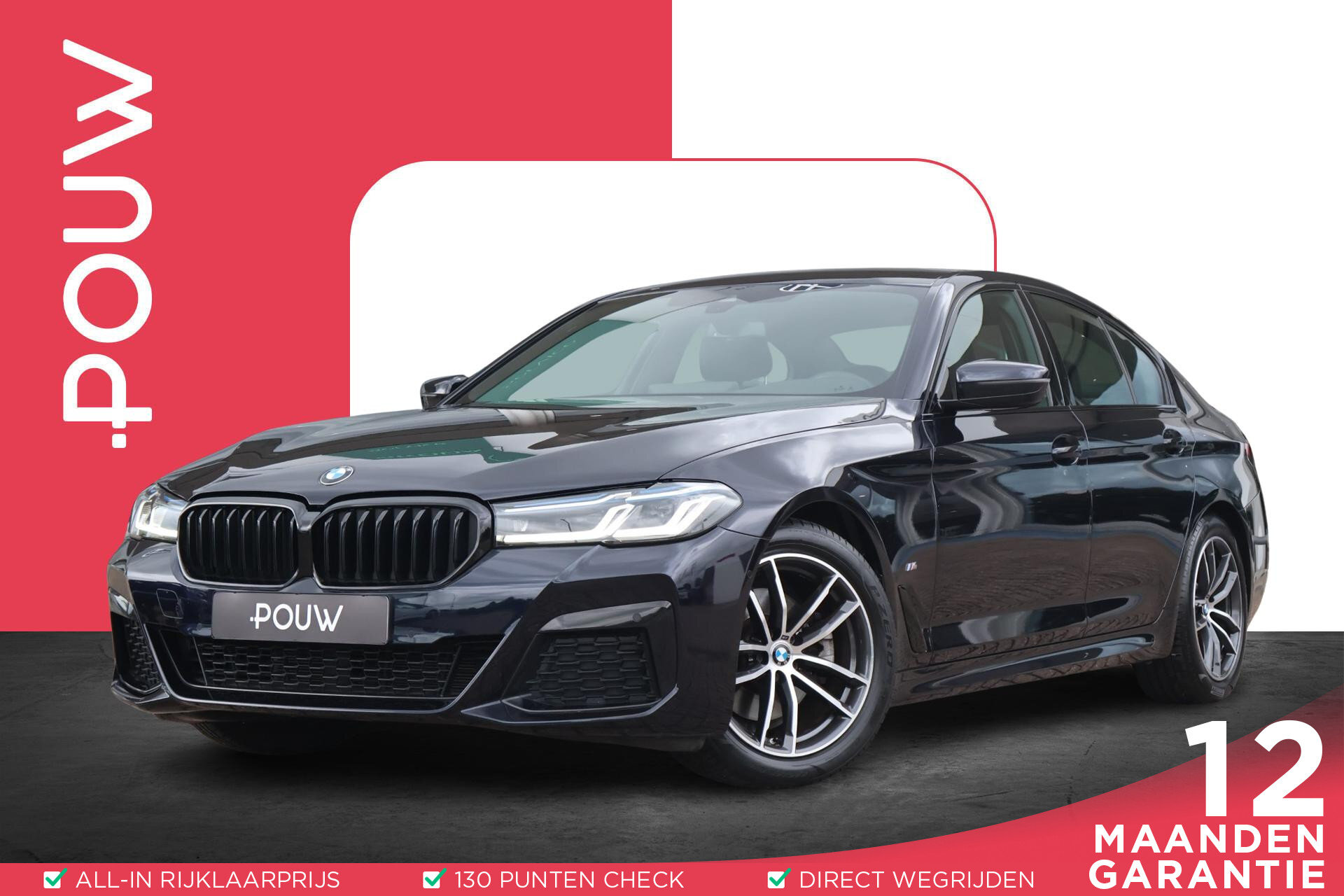 BMW 5-serie 520i 184pk Business Edition Plus M-Sport