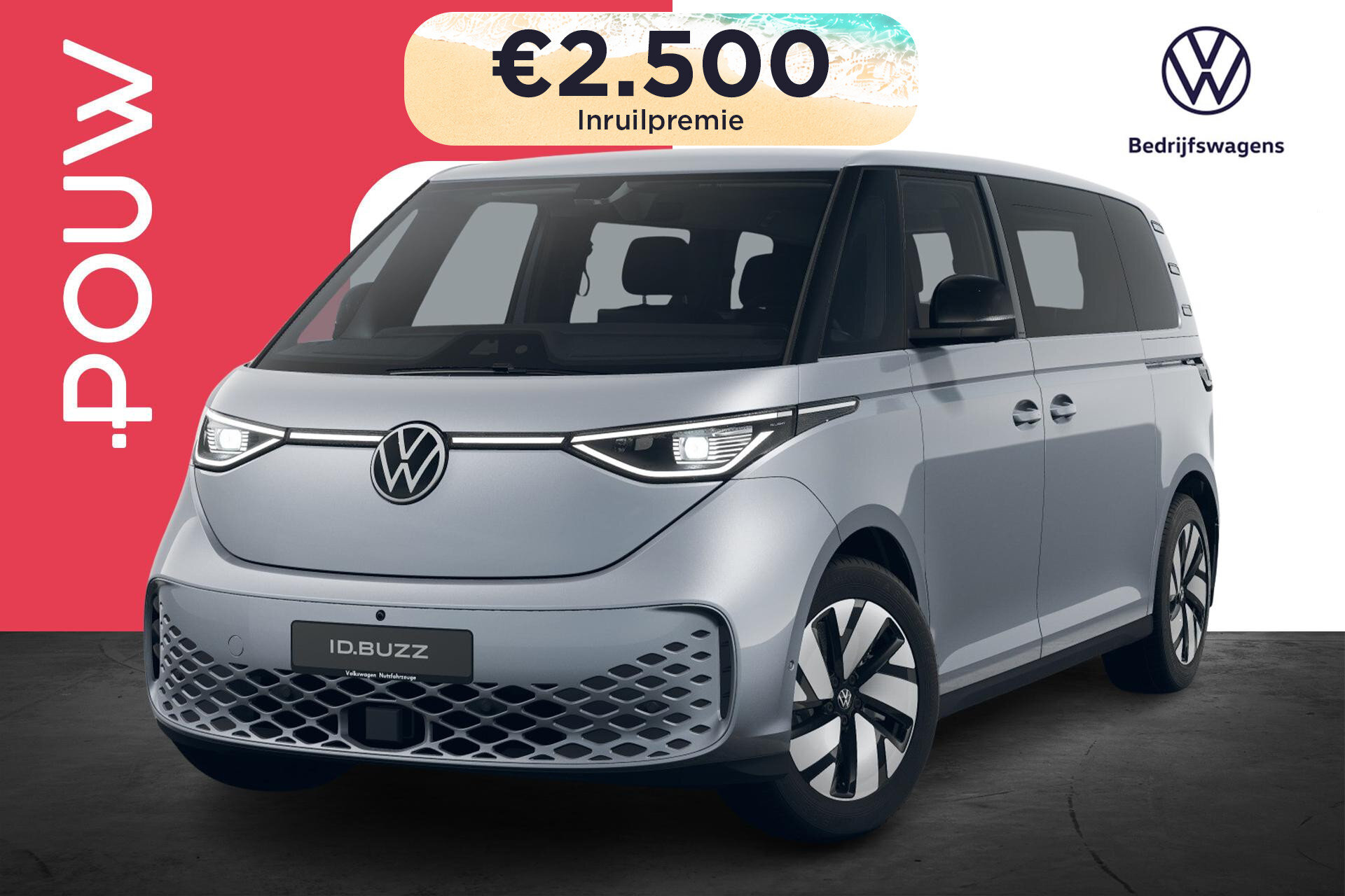 Volkswagen ID. Buzz Pro Bulli Limited Edition 286pk 86 kWh LWB 7p.