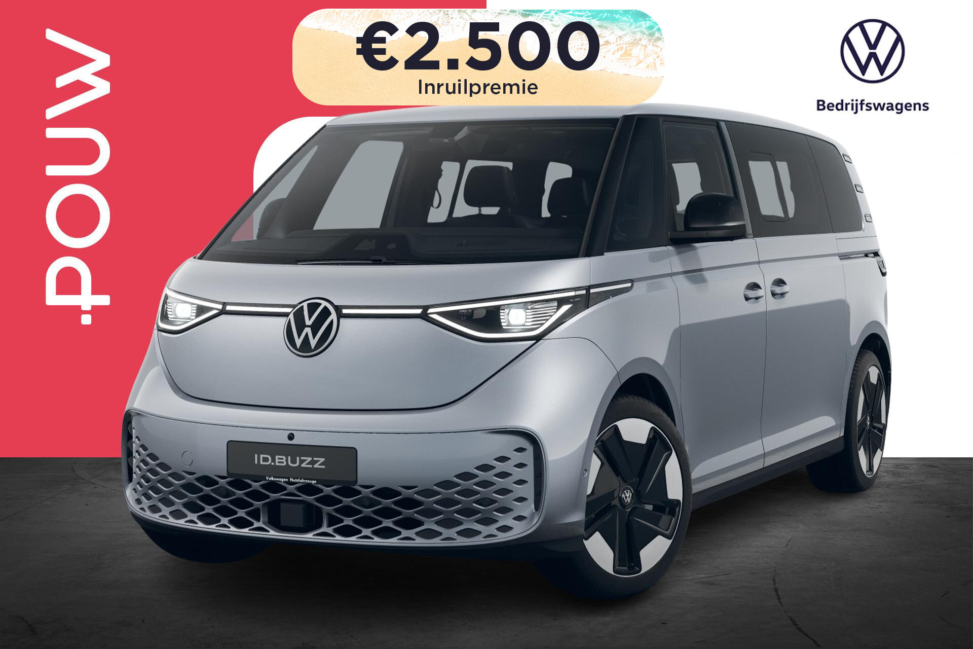 Volkswagen ID. Buzz Pro Bulli 286pk 86 kWh LWB 7p.