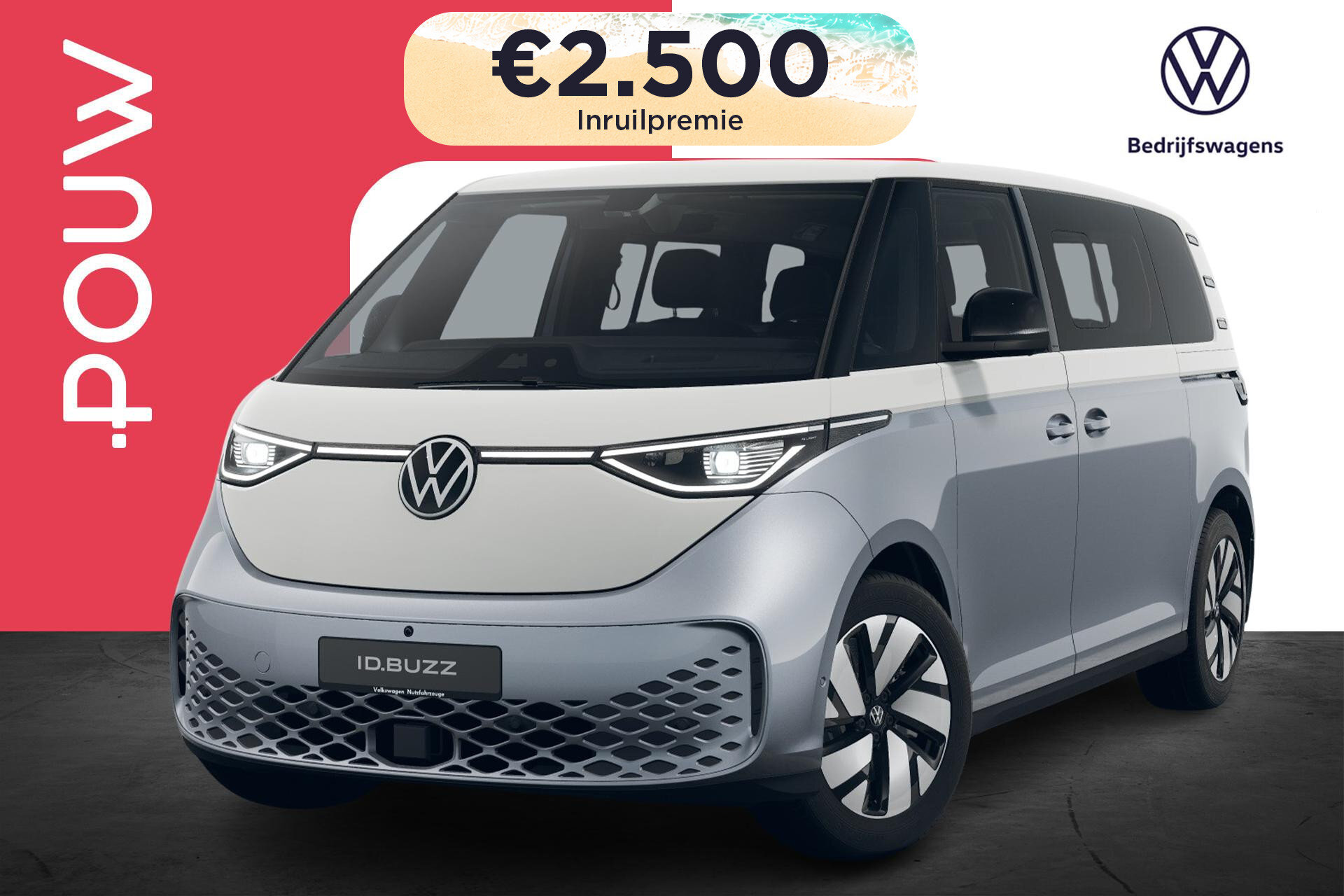 Volkswagen ID. Buzz Pro Bulli Limited Edition 286pk 86 kWh LWB 7p.