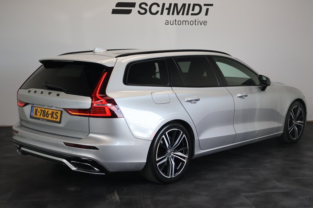 Volvo V60 2.0 B4 R-Design | Trekhaak | H&K | Memory | Leder | Keyless - Afbeelding 3