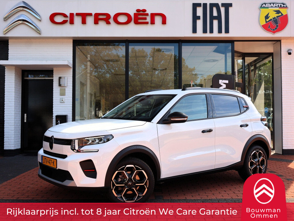 Citroën C3 Mild Hybride 110PK eDCS6 Automaat Max, Rijklaarprijs | Navigatie | Camera | DAB+ | Climate Control