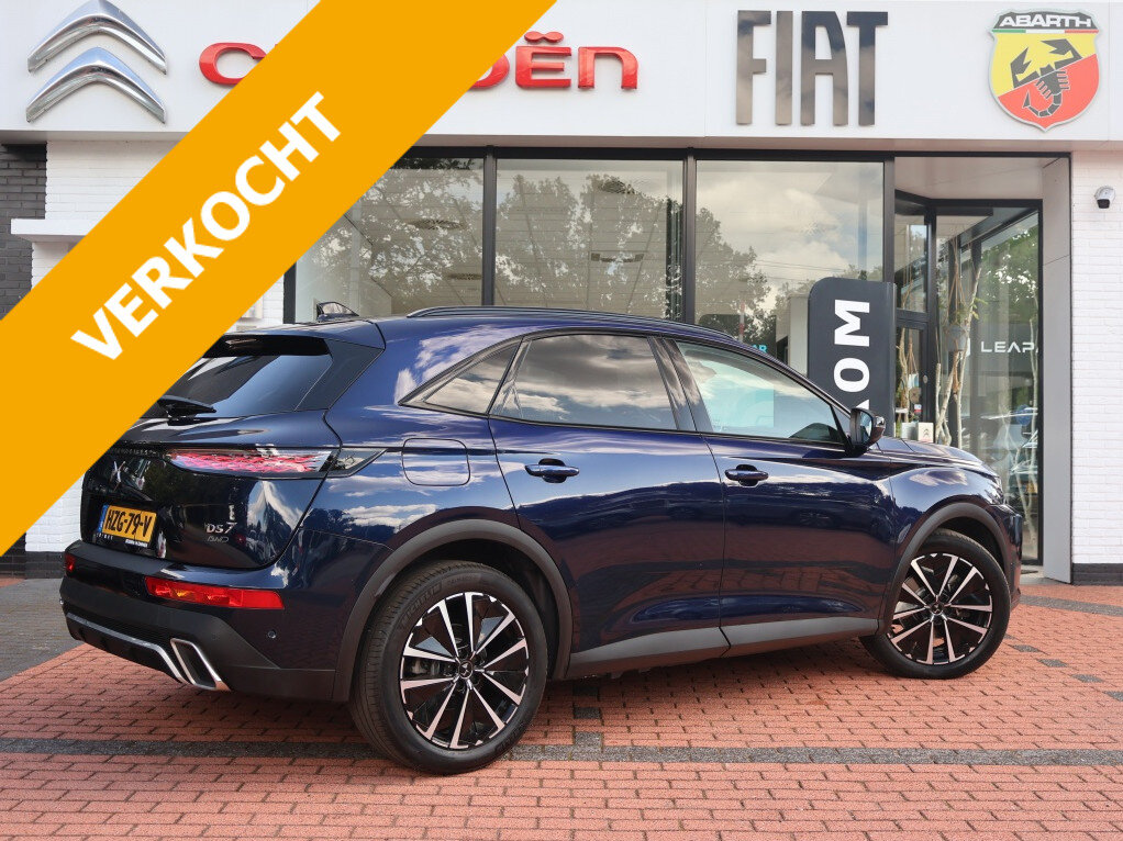 DS DS 7 Hybride E-TENSE 300PK 4x4 eEAT8 Automaat Pallas, Rijklaarprijs | Panoramadak | Leder | Stoelverwarming | Adaptieve Cruise Control