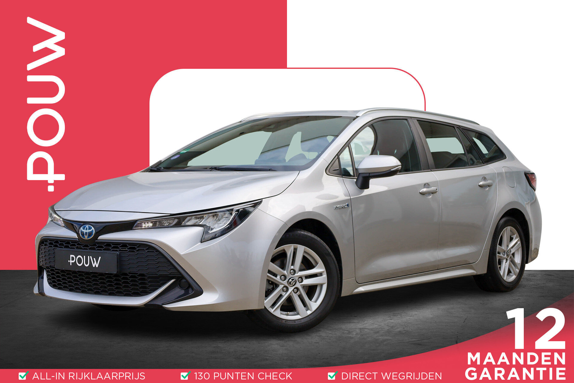 Toyota Corolla Touring Sports 1.8 Hybrid 122pk Active - Afbeelding 1