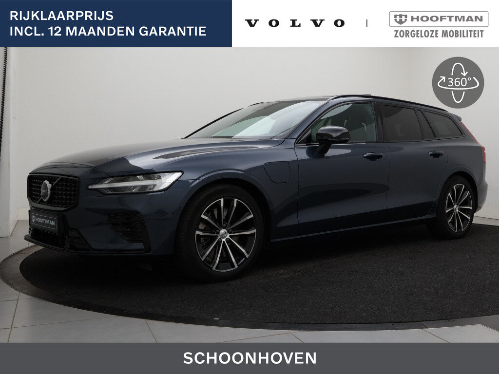 Volvo V60 T8 PLUG-IN HYRBID PLUS DARK 360GR CAM SCHUIFDAK TREKHAAK HEAD-UP DISPLAY