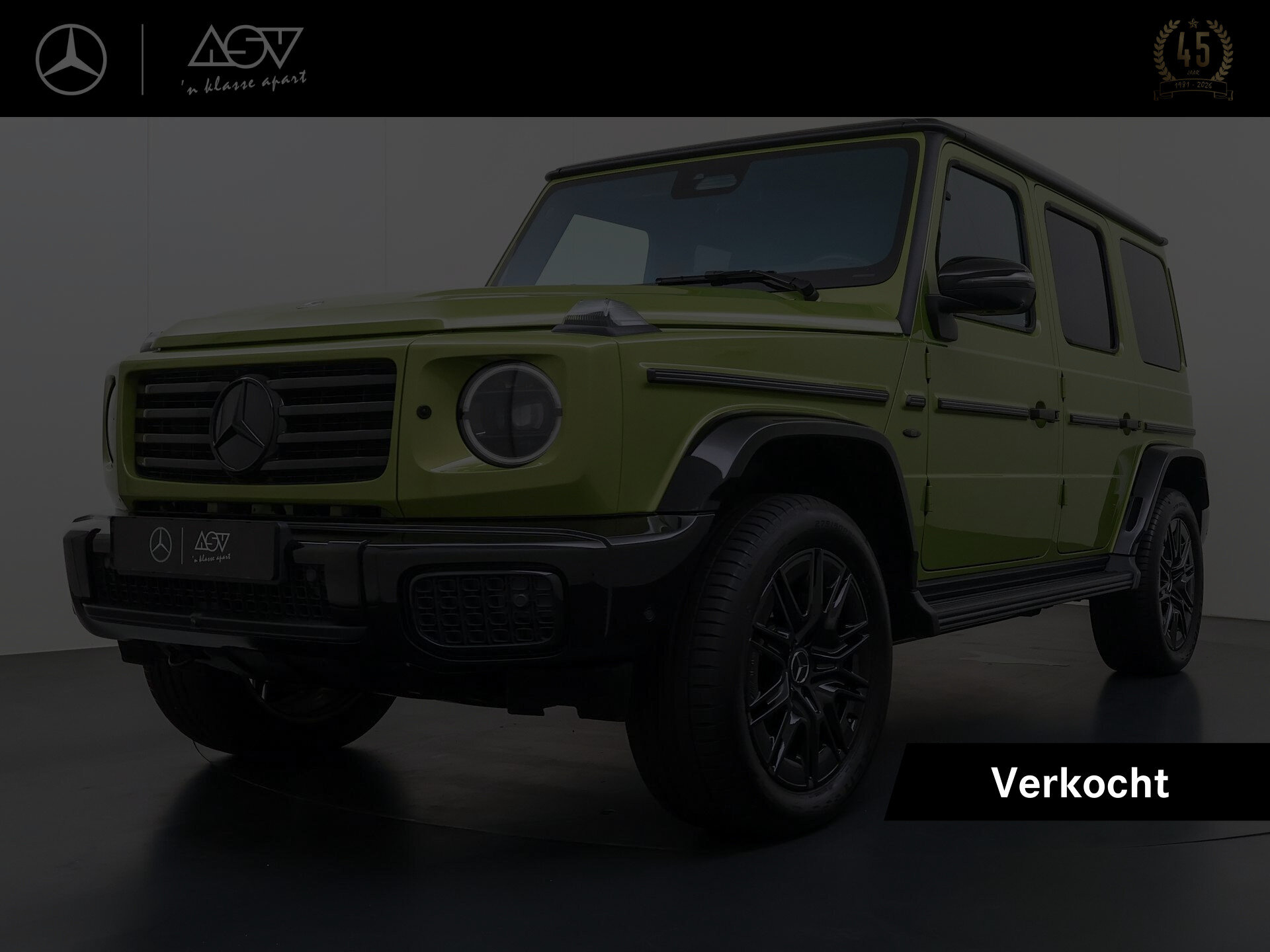 Mercedes-Benz G-klasse 580 met EQ-Technologie 116 kWh