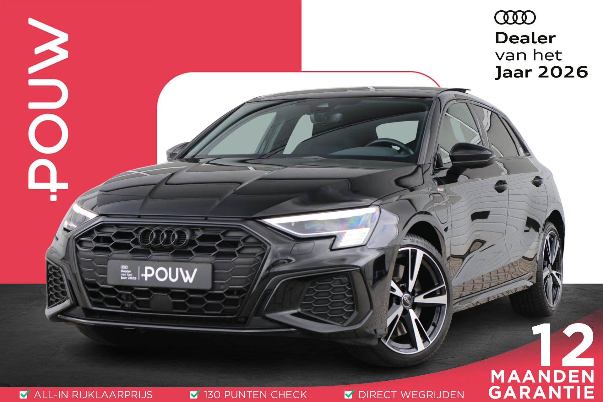 Audi A3 Sportback 45 TFSIe 245pk S edition Competition