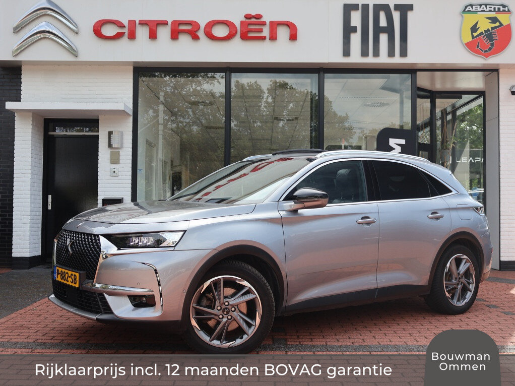 DS DS 7 Crossback E-Tense Plug-in Hybride 300PK eEAT8 Automaat 4x4 So Chic Rivoli, Rijklaarprijs | Panoramadak | Leder | Camera | Navigatie | DAB+