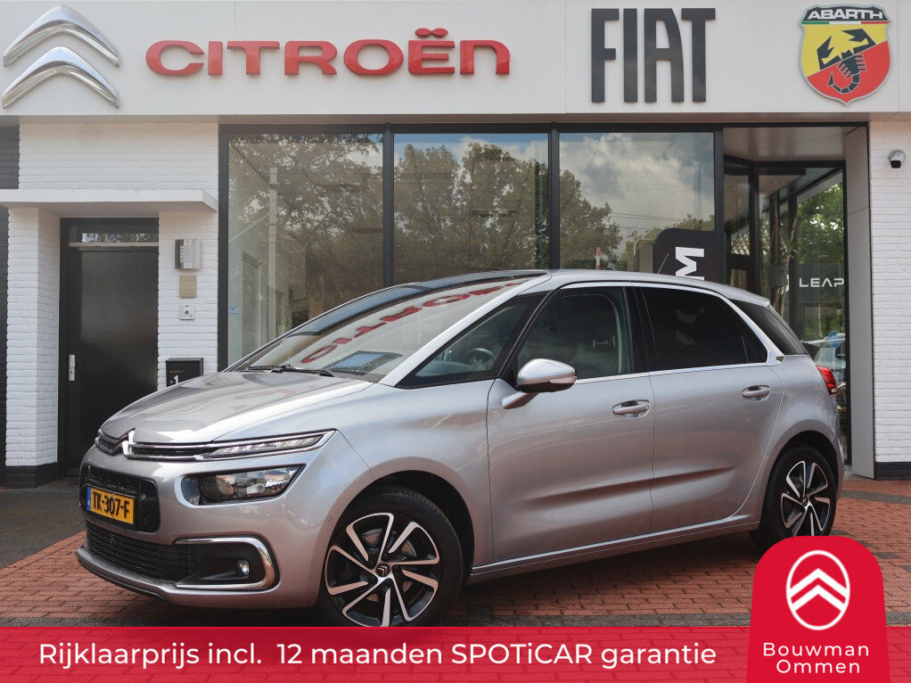 Citroën C4 Spacetourer PureTech 130PK S&S EAT6 Automaat Shine, Rijklaarprijs | Navigatie | 360 Camera | Trekhaak | Keyless Entry & Start