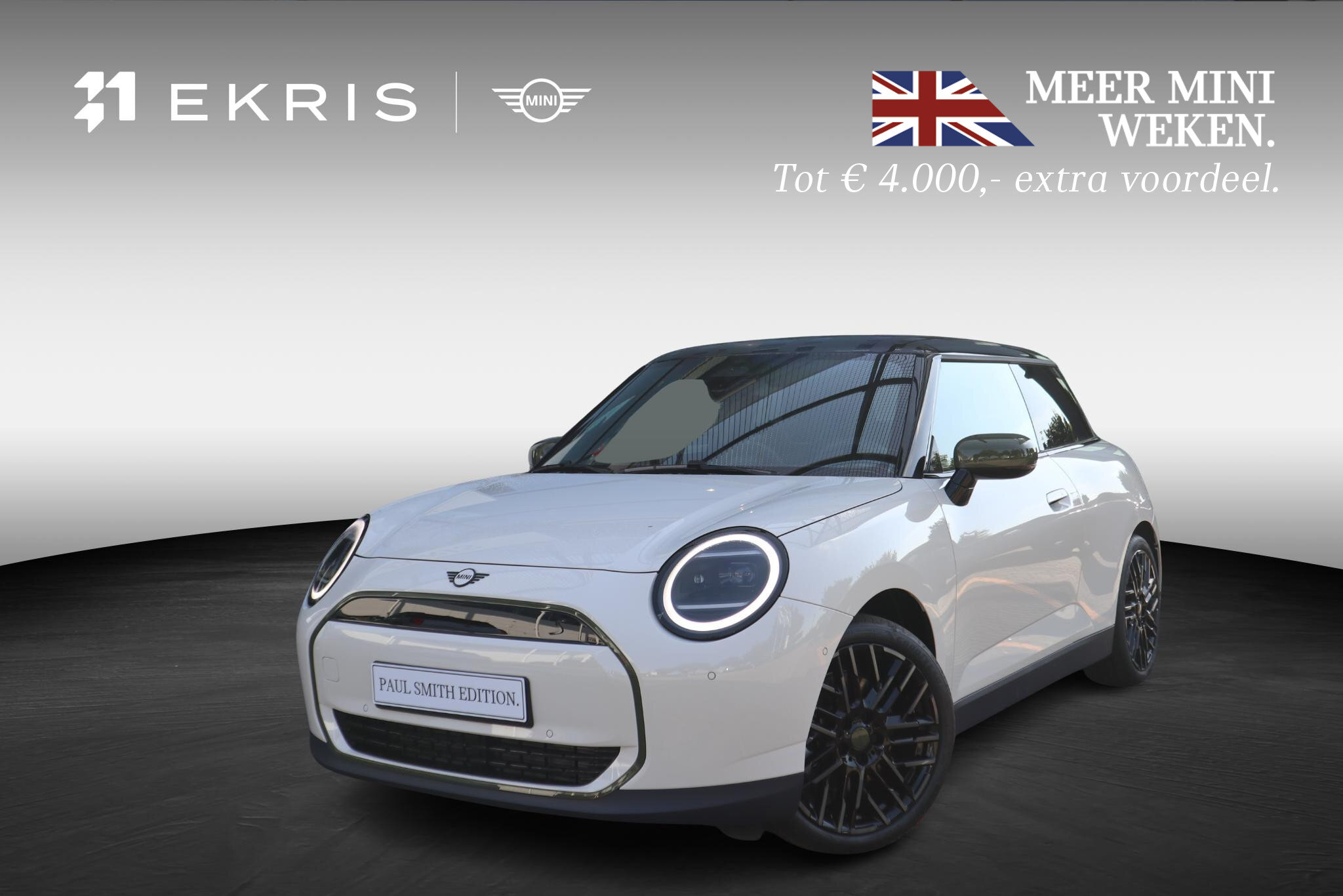 MINI 3-Deurs Cooper SE | Paul Smith + Pakket M