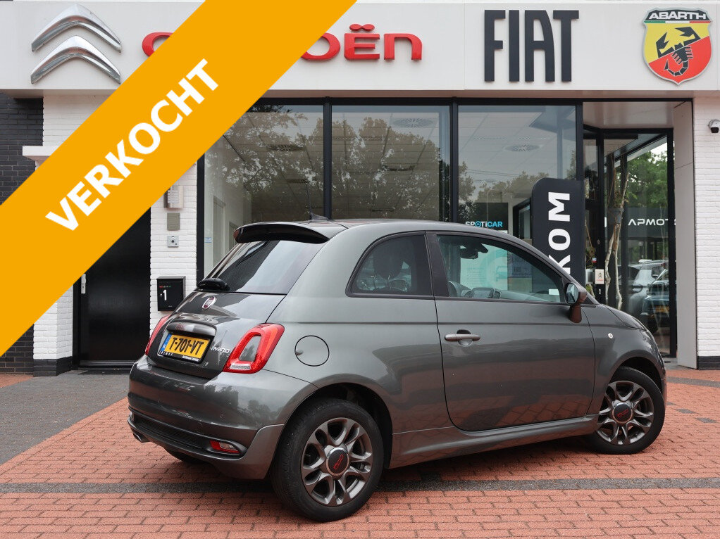 Fiat 500 1.0 70pk Hybrid Sport, Rijklaarprijs | Navigatie | Cruise Control | Parkeersensoren | Lichtmetalen wielen