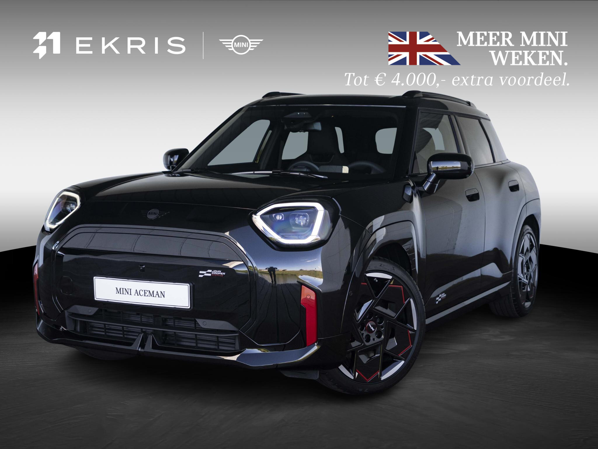 MINI Aceman E JCW John Cooper Works L-pakket