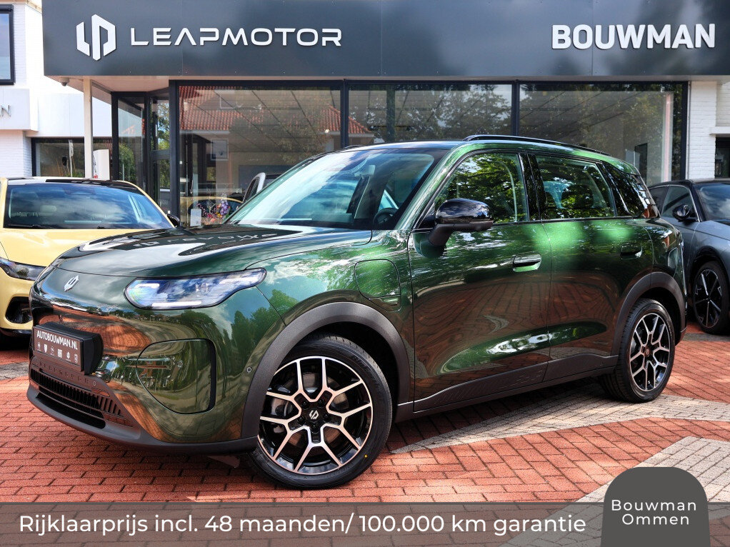 Leapmotor B03X B03X EV ProMax 53kWh 197PK Automaat Design NIEUW, Rijklaarprijs | Adaptieve Cruise Control | Stoelverwarming | Stuurverwarming | 360 Camera