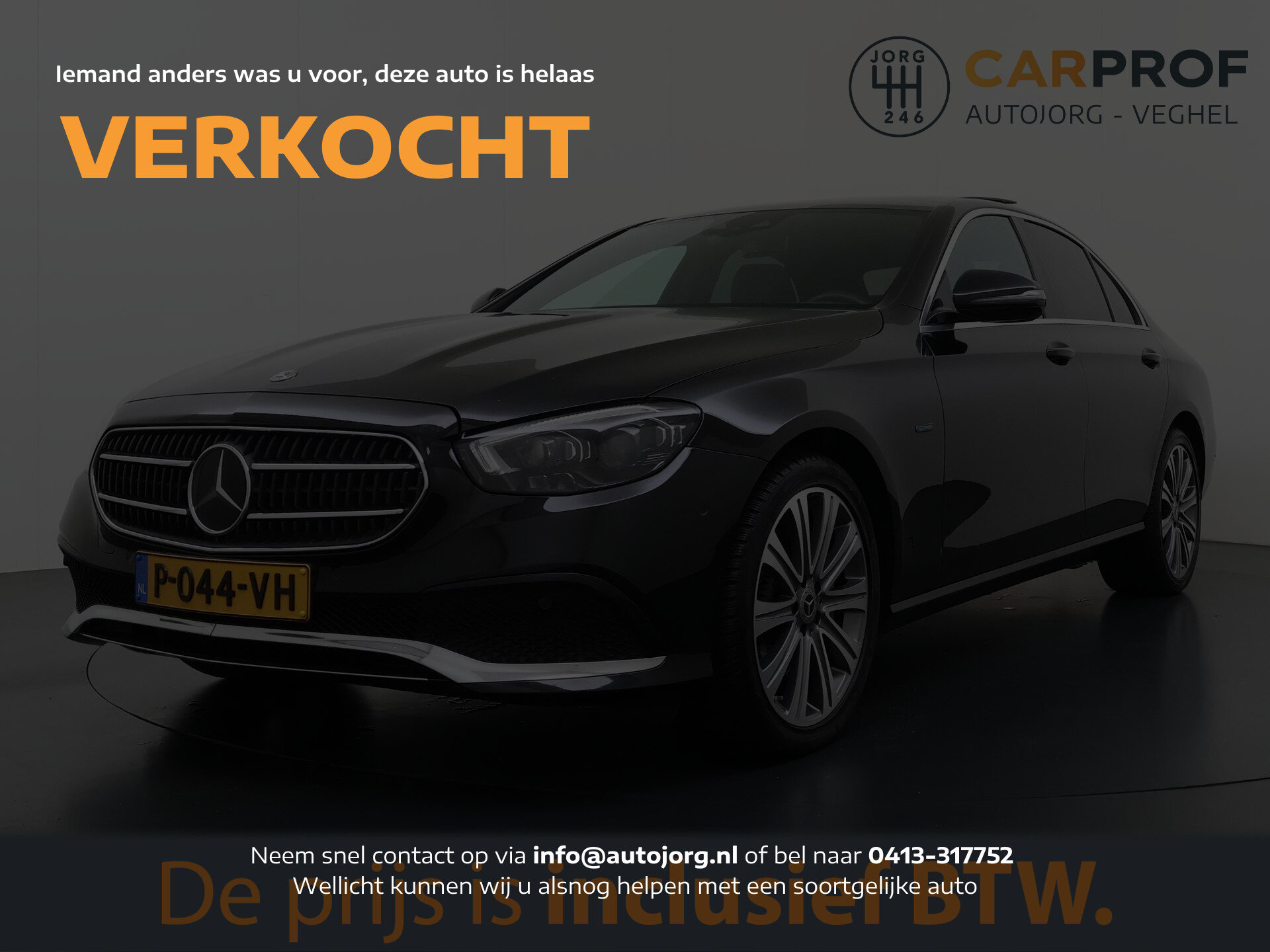 Mercedes-Benz E-klasse 300 de AMG Line