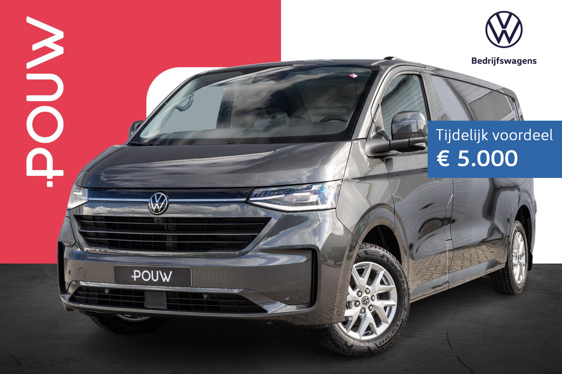 Volkswagen Transporter 2.5 eHybrid 233pk AUT L2H1 30 Bulli
