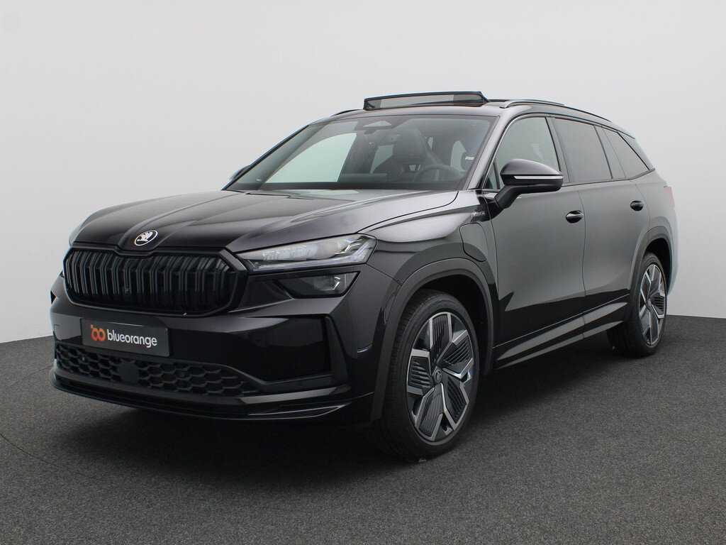 Skoda Kodiaq 1.5 TSI PHEV Sportline Business 204PK DSG Canton, Trekhaak, 20" LM Velgen, Stoelverwarming voor, Keyless, Virtual Cockpit, Navi, Memorystoel, Full LED Matrix Koplampen, Panoramadak, Achteruitrijcamera