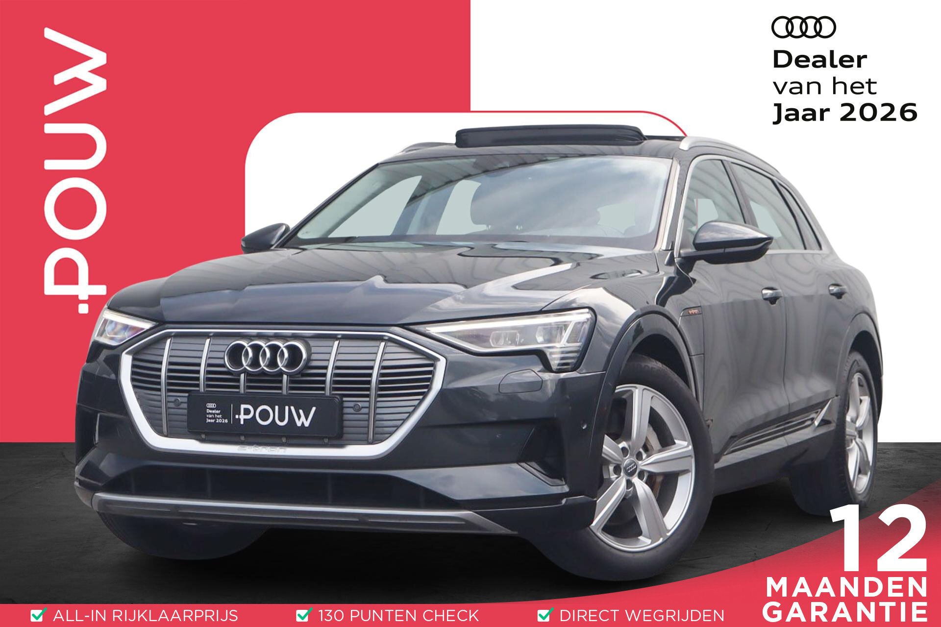 Audi e-tron 50 313pk quattro Launch edition plus 71 kWh