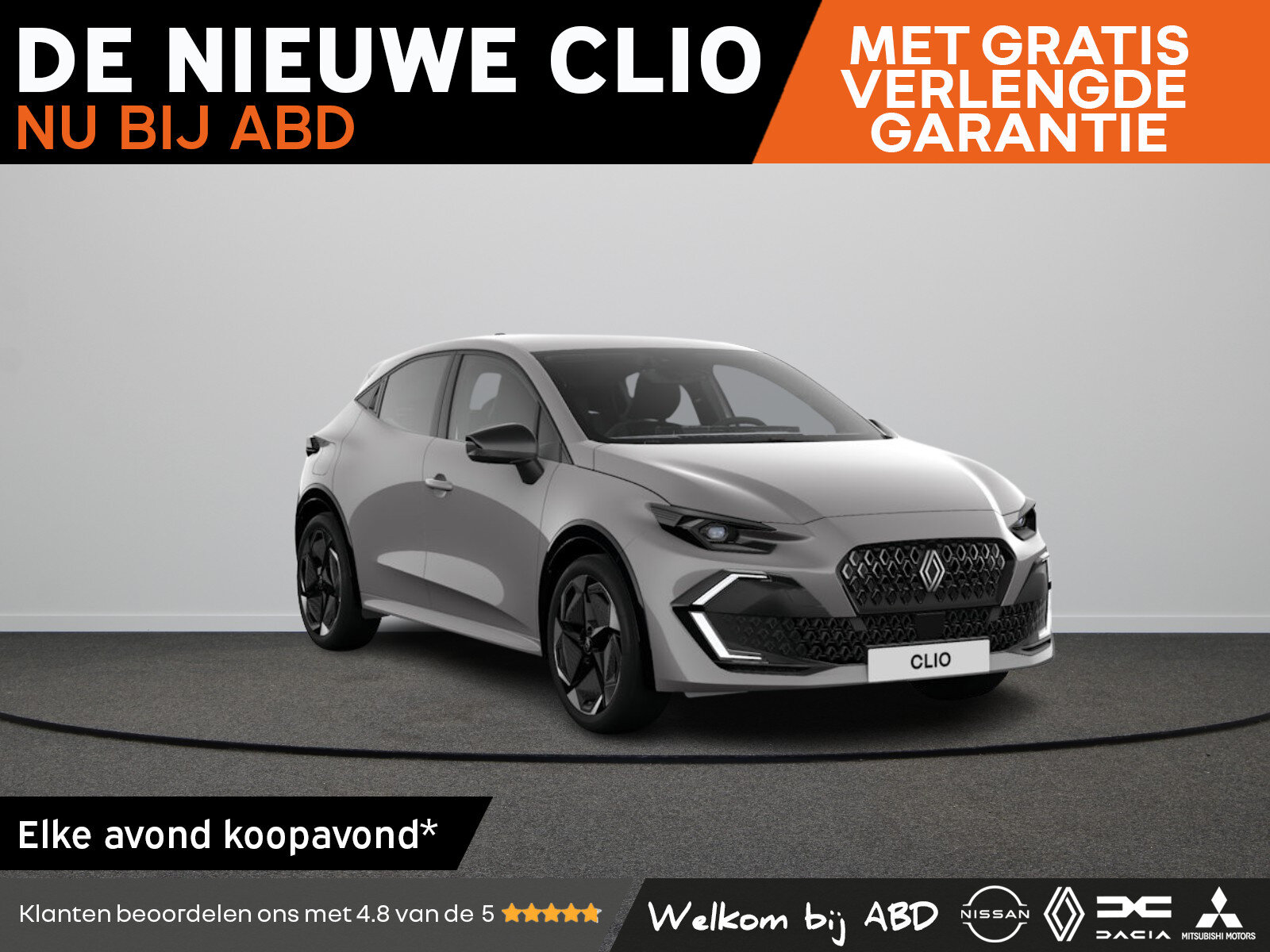 Renault Clio Techno Full hybrid - Afbeelding 1