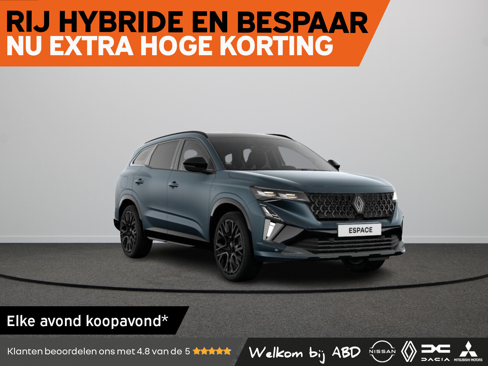 Renault Espace esprit Alpine Hybrid 200