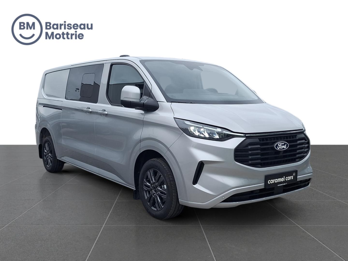 Ford Transit Custom 2.0D 170PK L2H1 LIMITED*5-ZIT*GARANTIE TEM 11/2030*CARPLAY*CAMERA*DUBBELE SCHUIFDEUR*