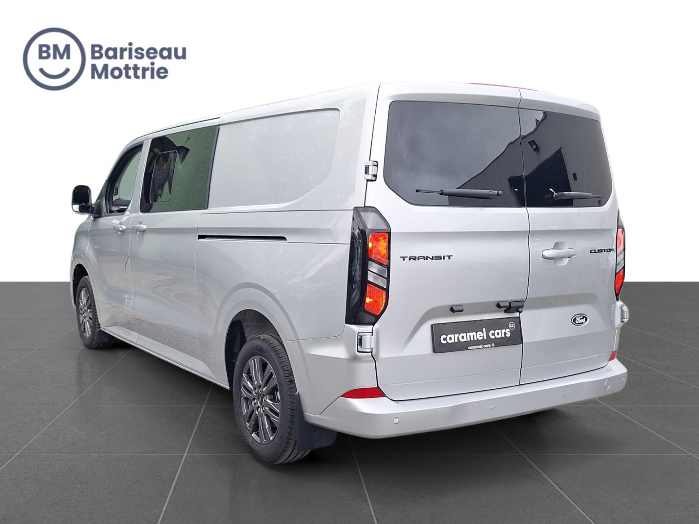 Ford Transit Custom 2.0D 170PK L2H1 LIMITED*5-ZIT*GARANTIE TEM 11/2030*CARPLAY*CAMERA*DUBBELE SCHUIFDEUR* - Afbeelding 4