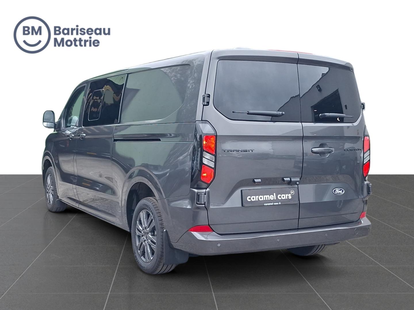 Ford Transit Custom 2.0D 170PK L2H1 LIMITED*5-ZIT*GARANTIE TEM 11/2030*CARPLAY*CAMERA*DUBBELE SCHUIFDEUR* - Afbeelding 4