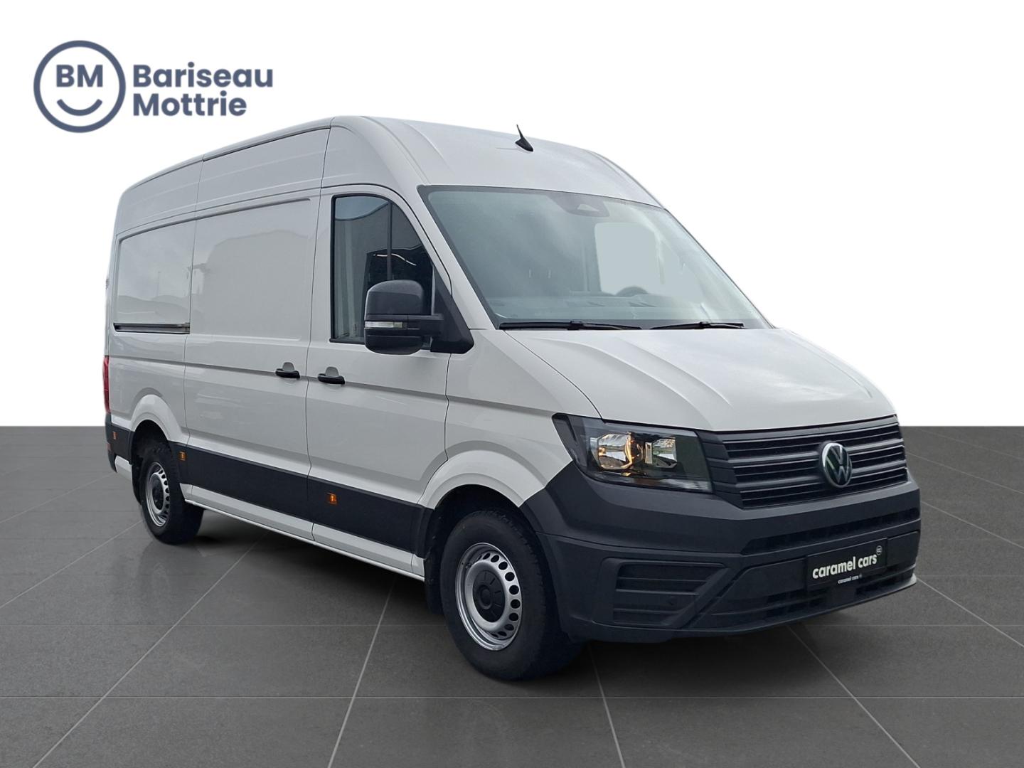 Volkswagen Crafter 2.0TDi 140PK L3H3 3-ZIT*TREKHAAK*CARPLAY*SENSOREN VOOR EN ACHTER*RADIO*AIRCO*