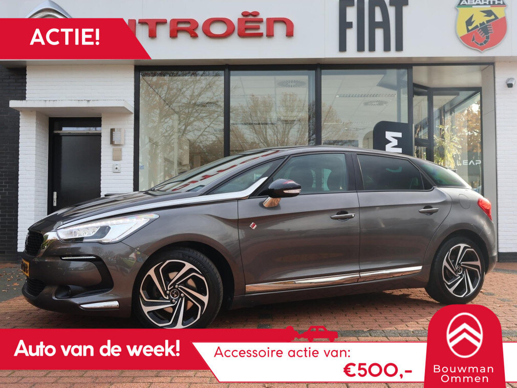 DS DS 5 *Auto van de Week!* THP 165PK S&S EAT6 Automaat Performance Line, Rijklaarprijs | Navigatie | Camera | Trekhaak | 18 inch wielen