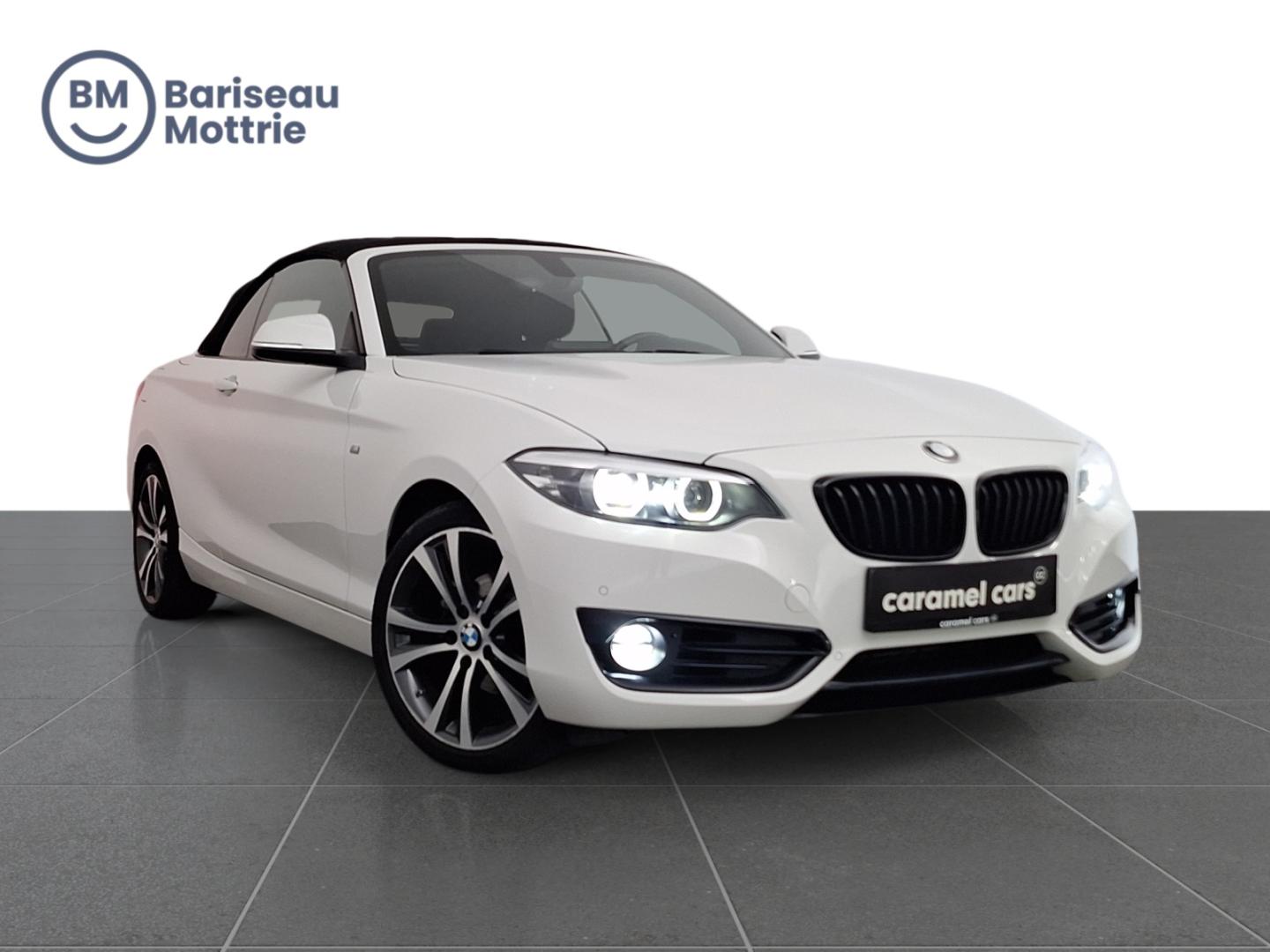 BMW 2 Serie 218 SPORTLINE CABRIO AUTOMAAT *DAB*SENSOREN VOOR EN ACHTER*ZETELVERWARMING*KLIMAATREGELING*GPS*