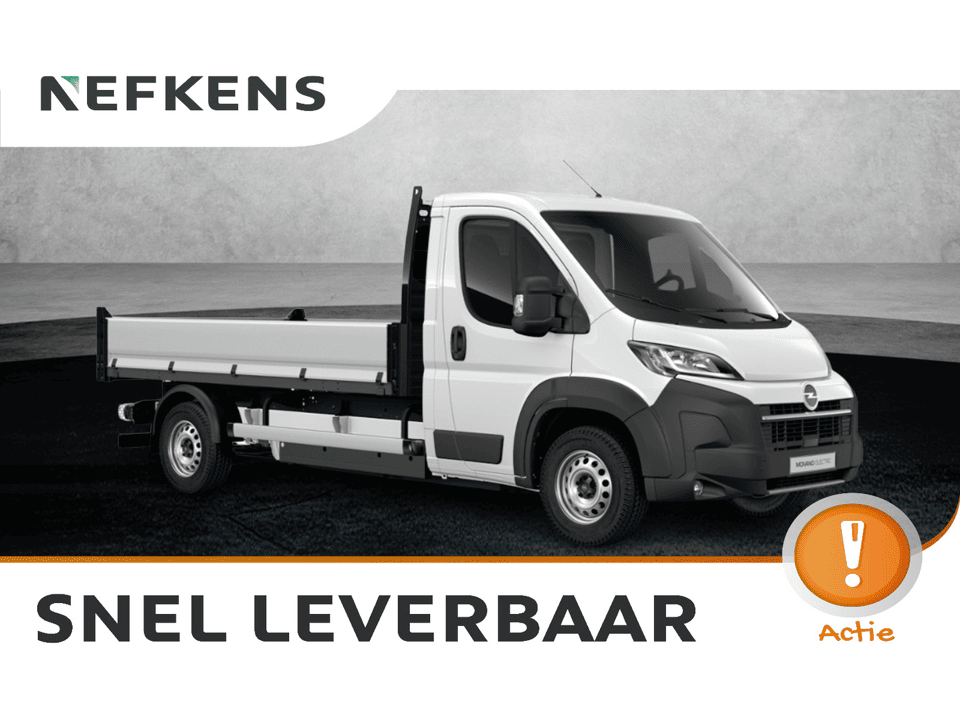 Opel Movano-e Standaard - Electric Chassis Cabine - Afbeelding 1