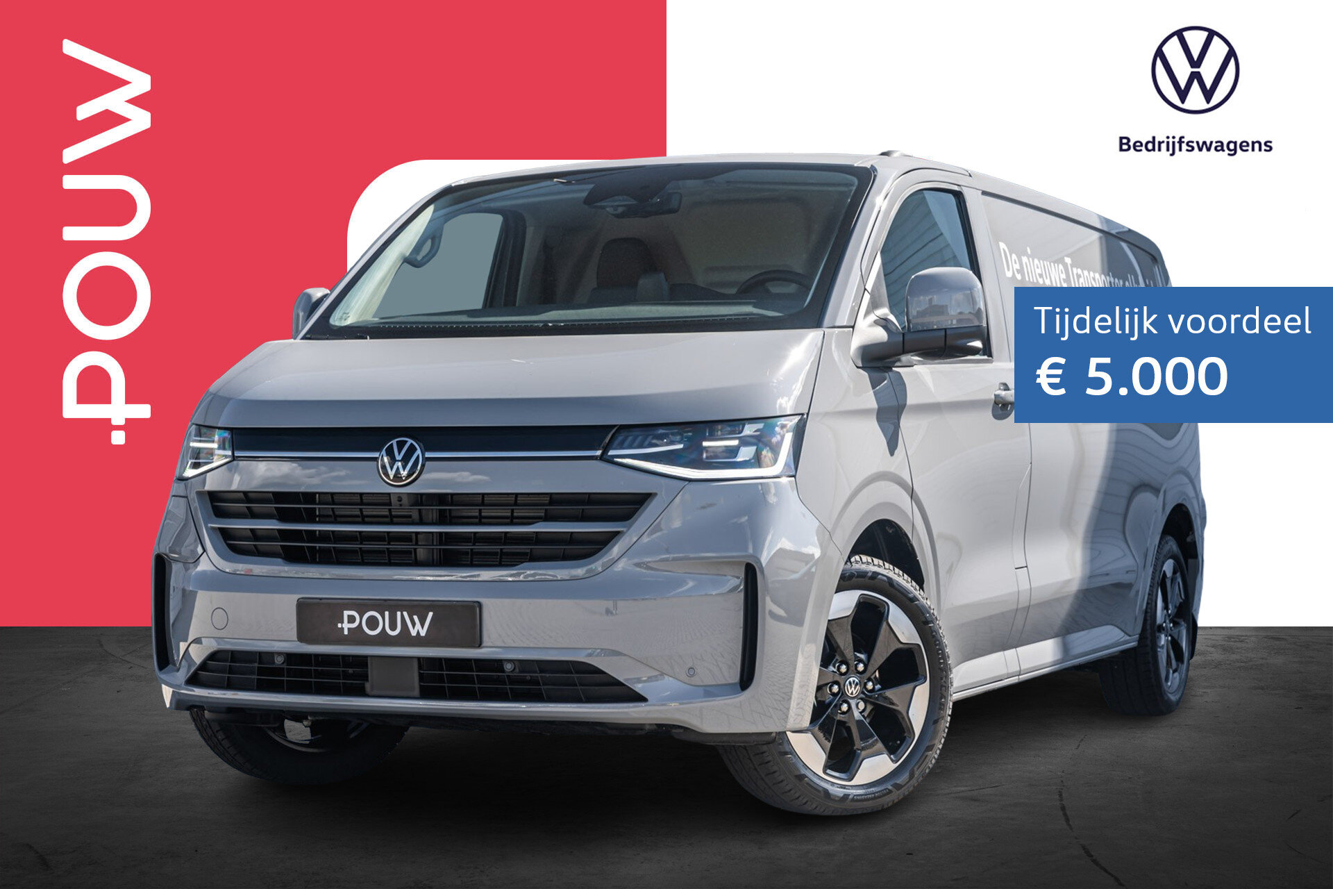 Volkswagen Transporter 2.5 eHybrid 233pk AUT L2H1 30 Bulli