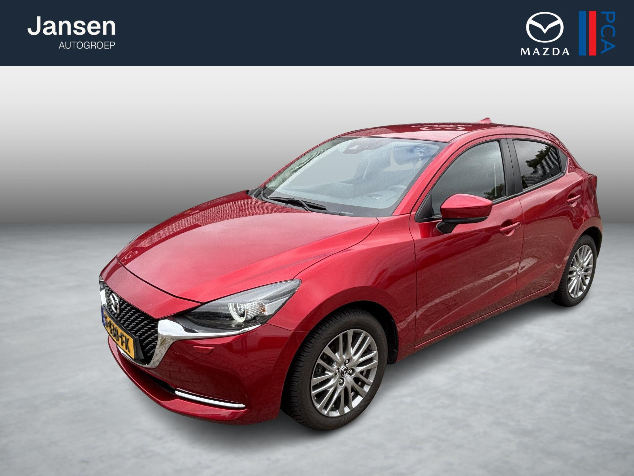 Mazda 2 1.5 Skyactiv-G Luxury , I-Activesense Pakket, Navi, Apple Carplay, Camera, PDC, HUD, Clima. All Season, LMV 16 Inch, Stuur/Stoelverwarming