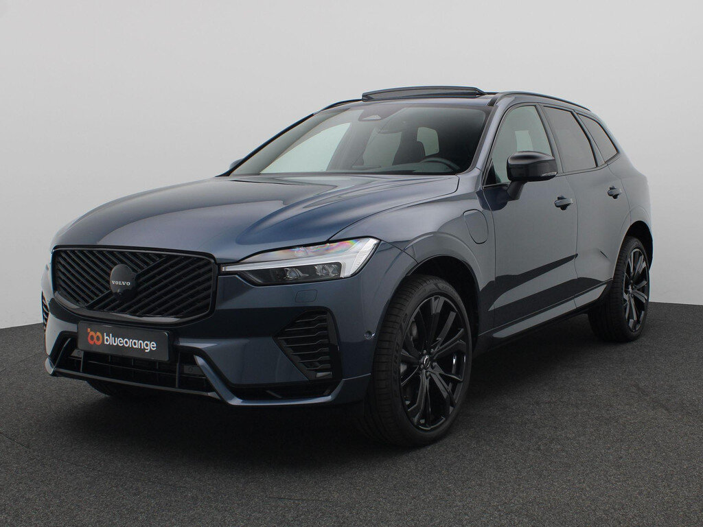 Volvo XC60 2.0 T6 Plug-in hybrid AWD Plus Black Edition 350PK Panoramadak, Trekhaak, Luchtvering, 21" LM Velgen, 360gr. Camera, Head-Up Display, Elektr. Achterklep, Keyless, Memorystoel