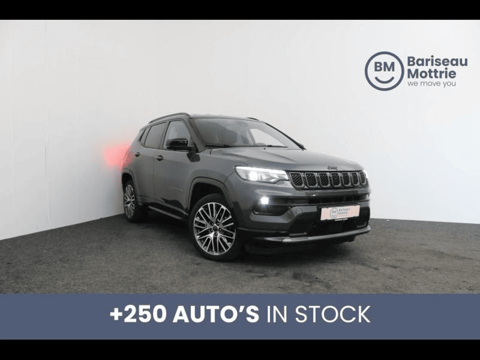 Jeep Compass 1.5 MILD HYBRID AUTOMAAT SUMMIT *LEDER*MEMORY SEATS*WINTERPACK*DAB*GPS*CAMERA SENSOREN* v - Afbeelding 1