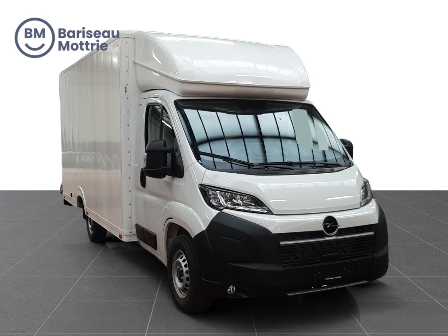 Opel Movano Movano Ready Gesloten Laadkast Aluminium op Platform Cabine 3500 Heavy L4 - 2.2 Turbo D S/S Euro VI-E 180 MT6