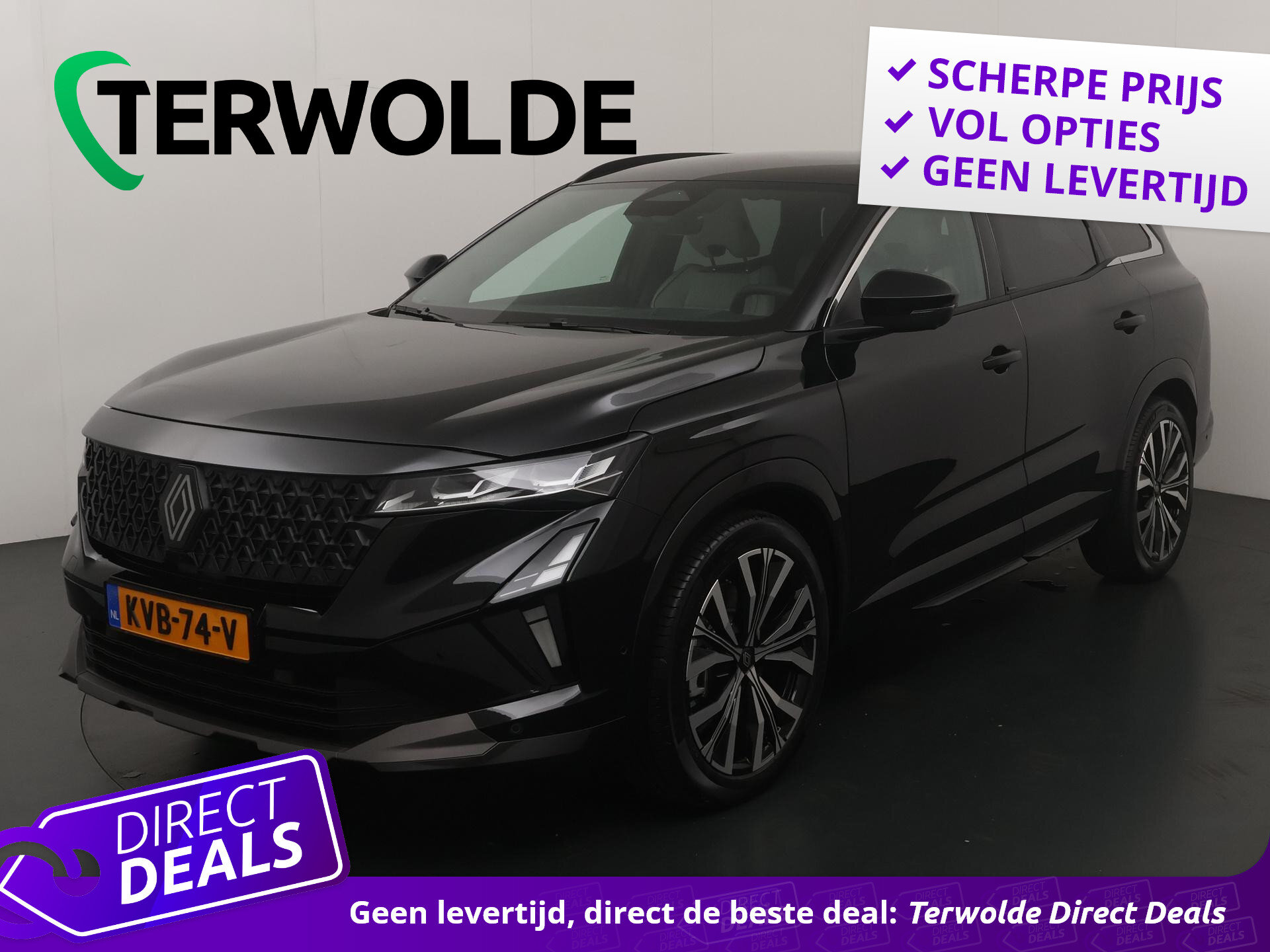 Renault Espace iconic full hybrid E-Tech 200 - 7 zitplaatsen