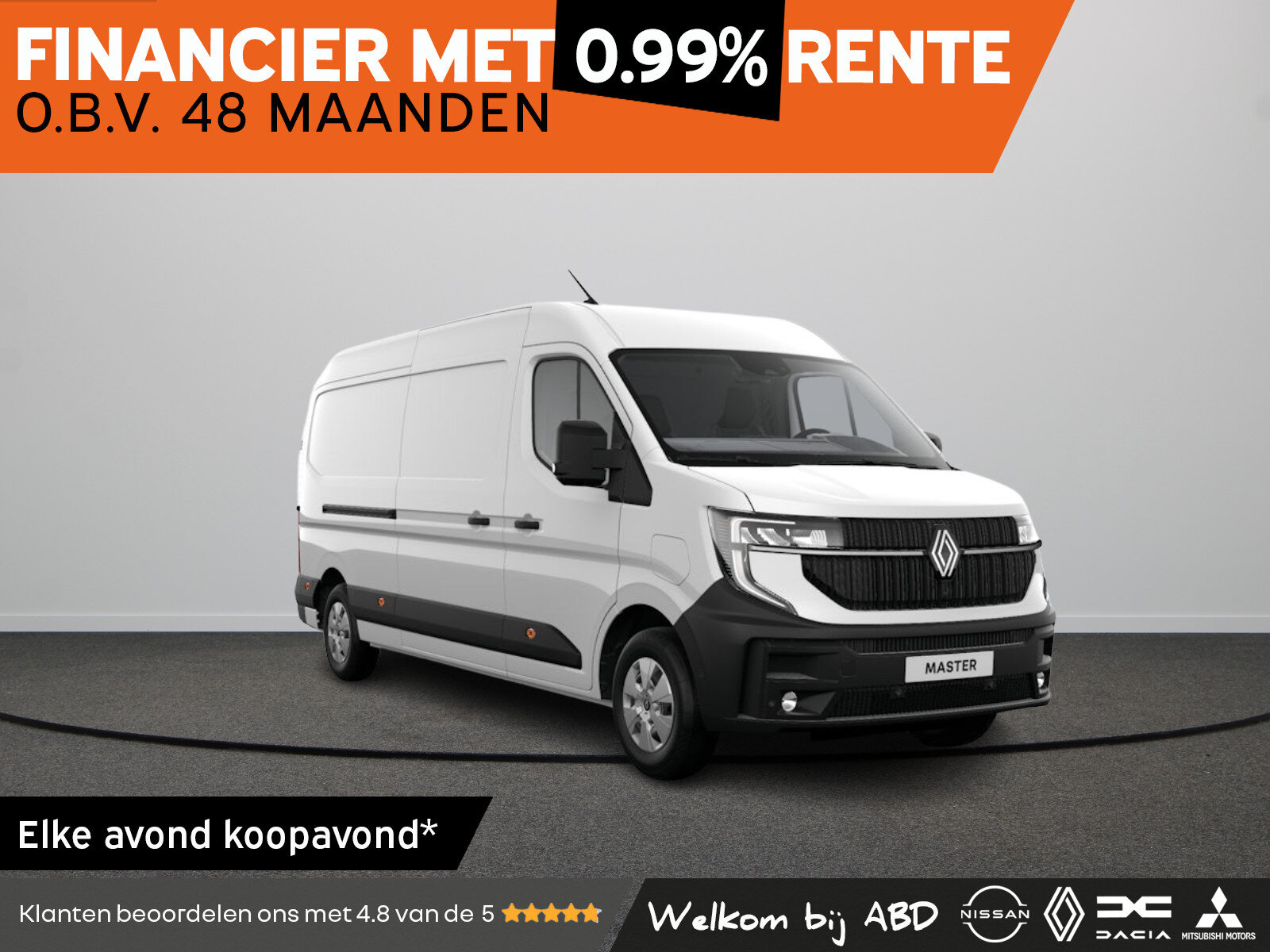 Renault Master Extra Long range