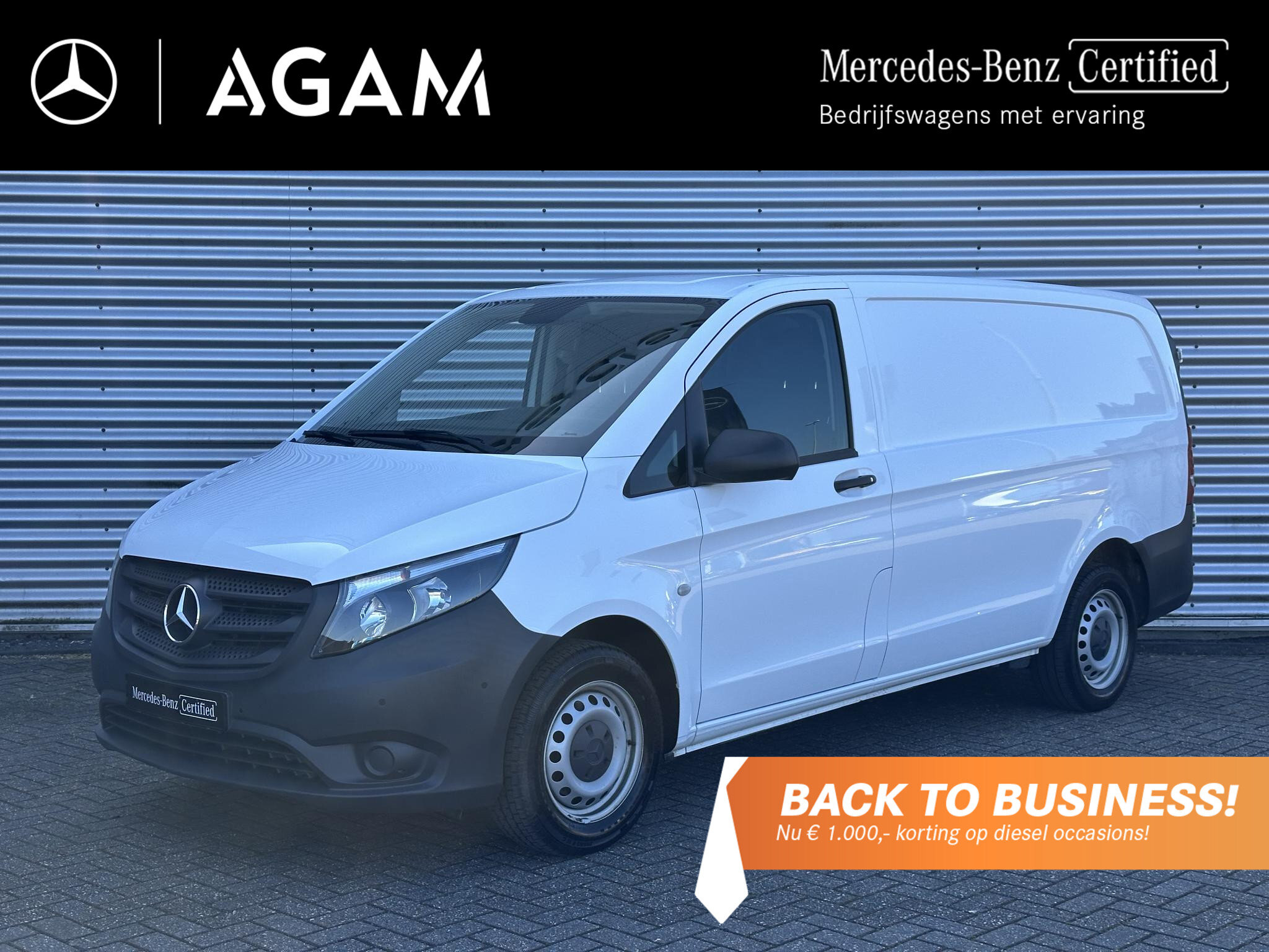 Mercedes-Benz Vito 110 CDI L2 Airco Navigatie Parkeersensoren