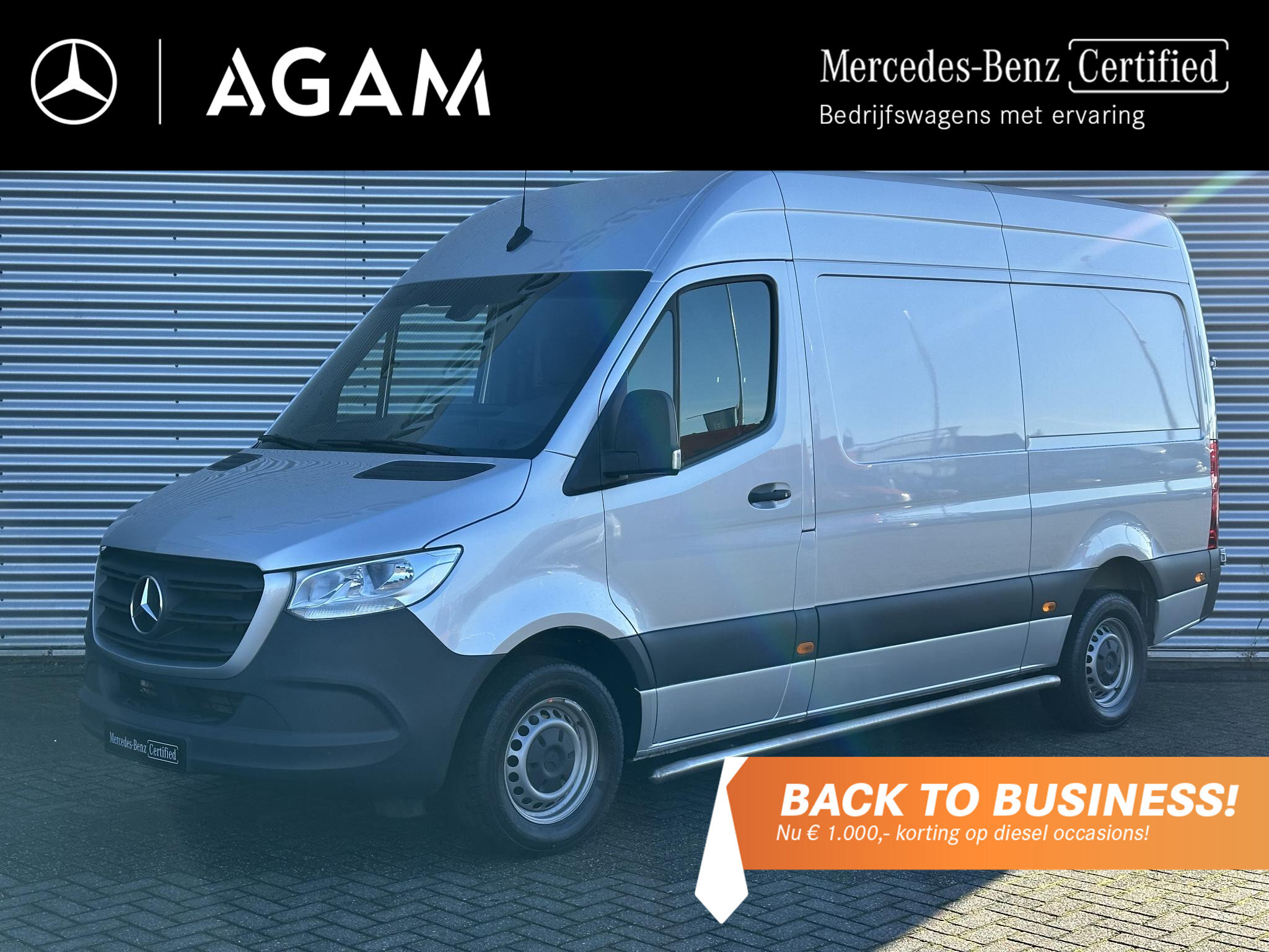 Mercedes-Benz Sprinter 315 CDI  L2H2 Automaat Carplay Navigatie Camera
