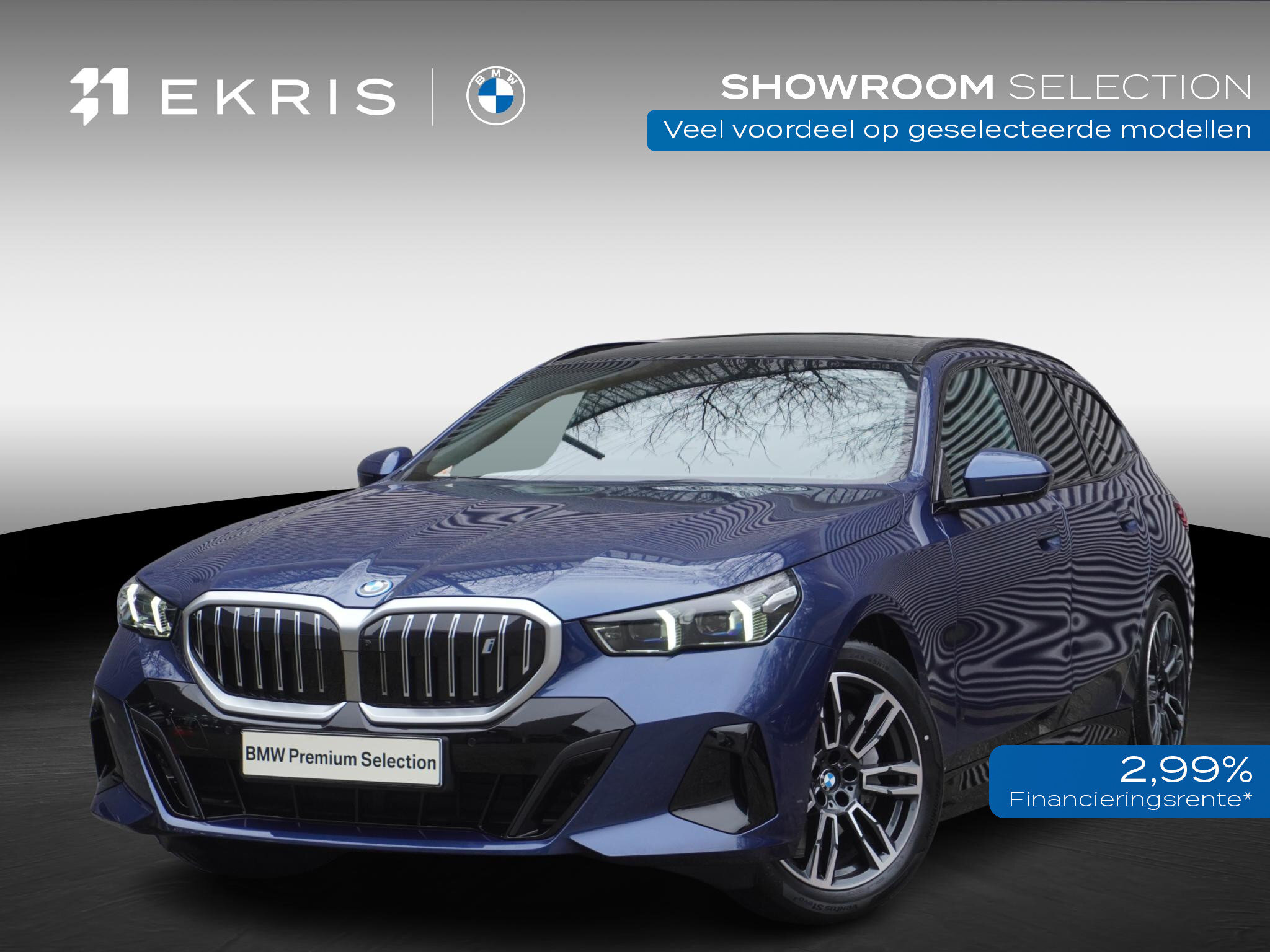 Ontdek de BMW i5 Touring eDrive40 bij Ekris Zeist met 18.412 km