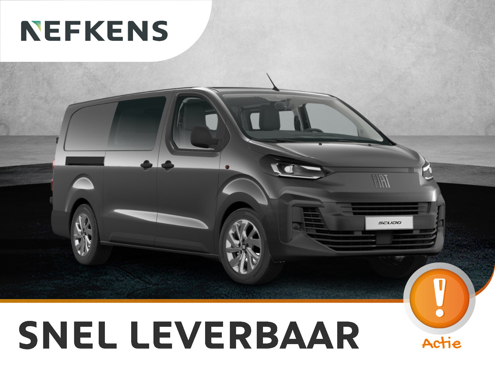 Fiat Scudo Professional Standaard - Dubbele Cabine