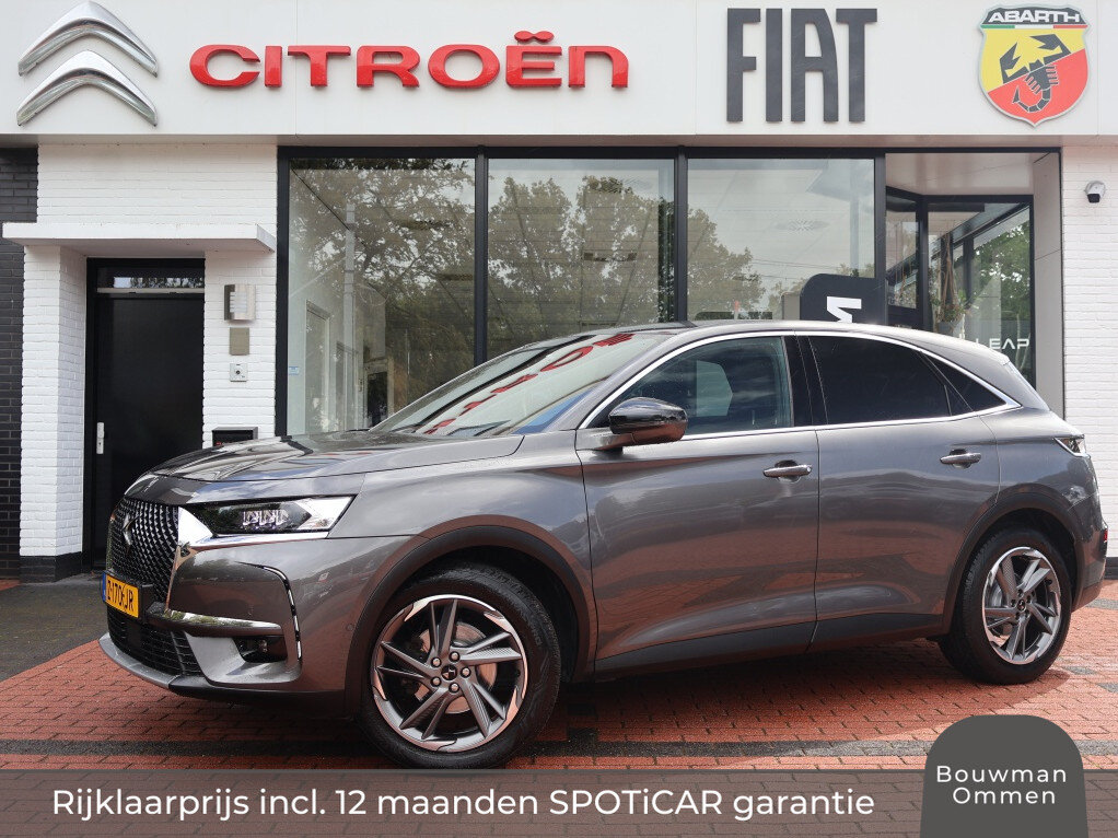 DS DS 7 Crossback Puretech 180PK EAT8 Automaat So Chic Rivoli, Rijklaarprijs | Leder | Adaptieve Cruise Control | Trekhaak afn. | LED