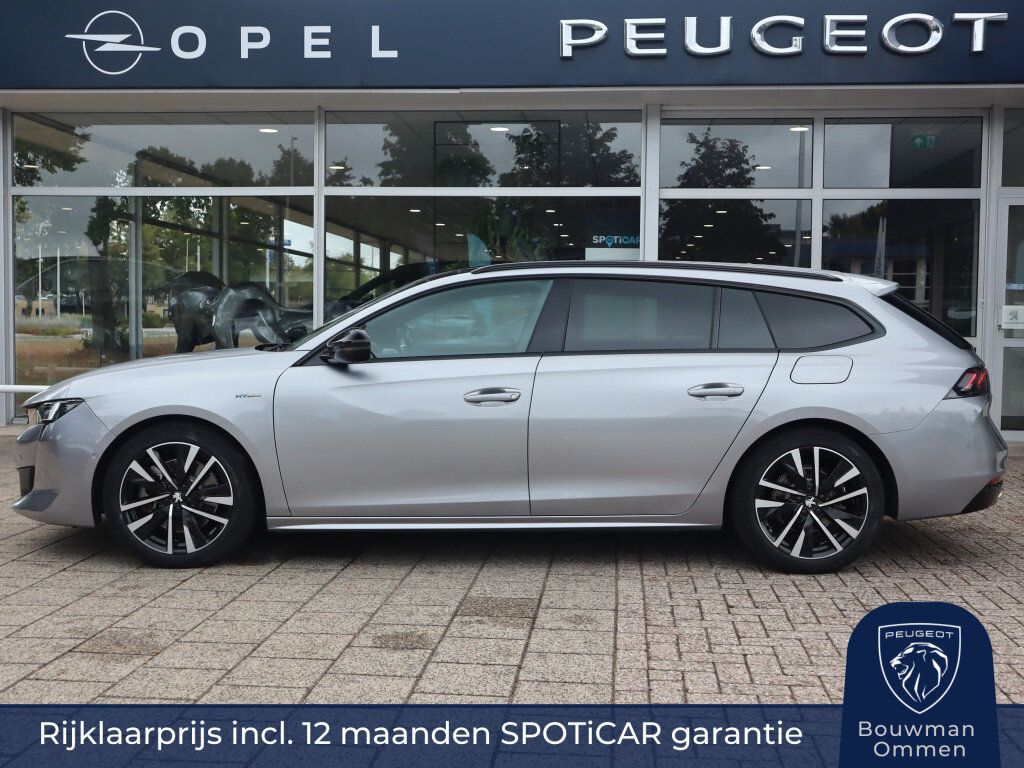 Peugeot 508 SW GT Pack Business HYbrid 225pk e-EAT8, Rijklaarprijs, FOCAL HiFi Panoramisch schuifdak 7,4kW Lader VERKOCHT - Afbeelding 2