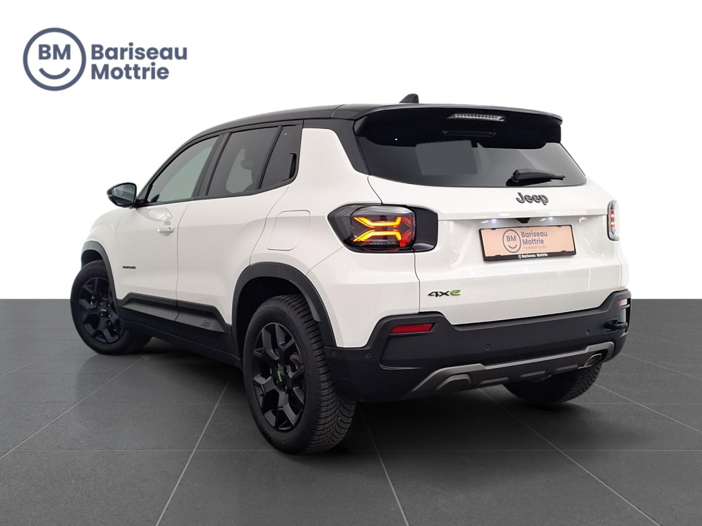 Jeep Avenger 4XE upland E-HYBRID 145 PK AUTOMAAT *OPEN DAK*CAMERA ACHTER*SENSOREN VOOR EN ACHTER*CARPLAY*DAB*GPS*ZETELVERWARMING* - Afbeelding 4