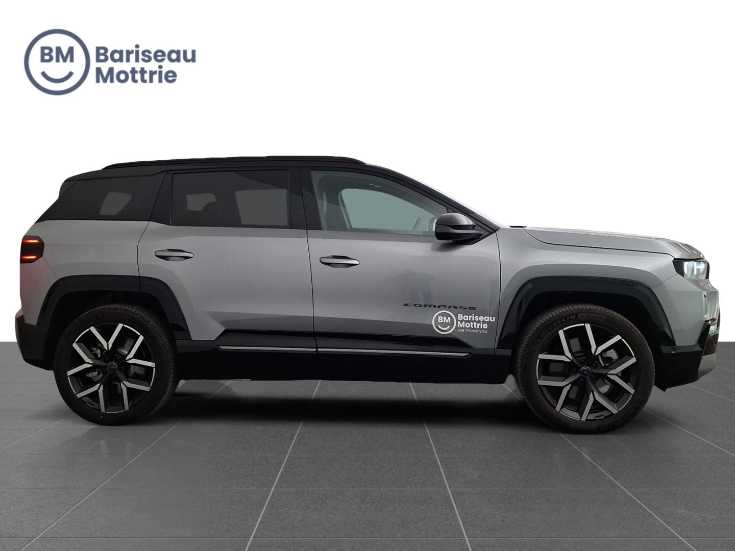 Jeep Compass ELEKTRISCH 74 kWh Altitude *FULL OPTION*PANO EN OPEN DAK*360°CAMERA EN SENSOREN*MASSAGEZETELS*DAB*GPS*CARPLAY* - Afbeelding 3