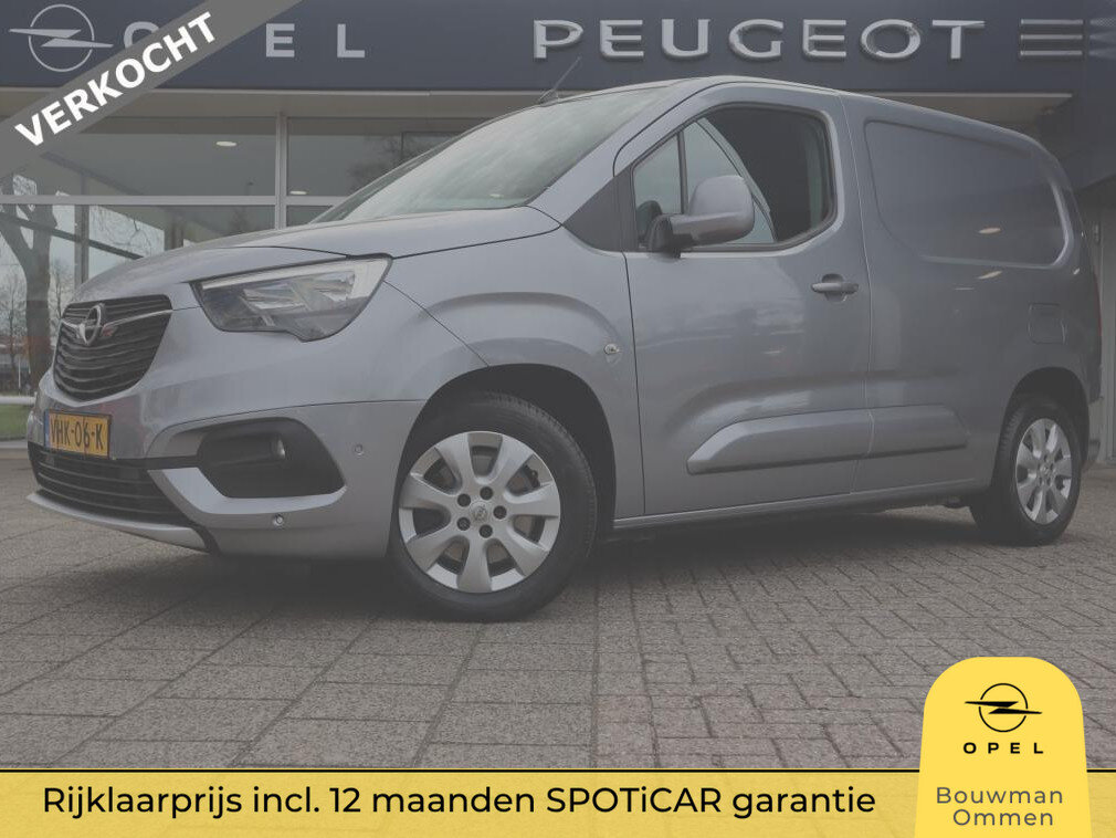 Opel Combo Cargo GB L1H1 BlueHDi 131pk S/S AT8 Automaat, Rijklaarprijs, Navigatie Camera Dodehoekbewaking LED DAB VERKOCHT