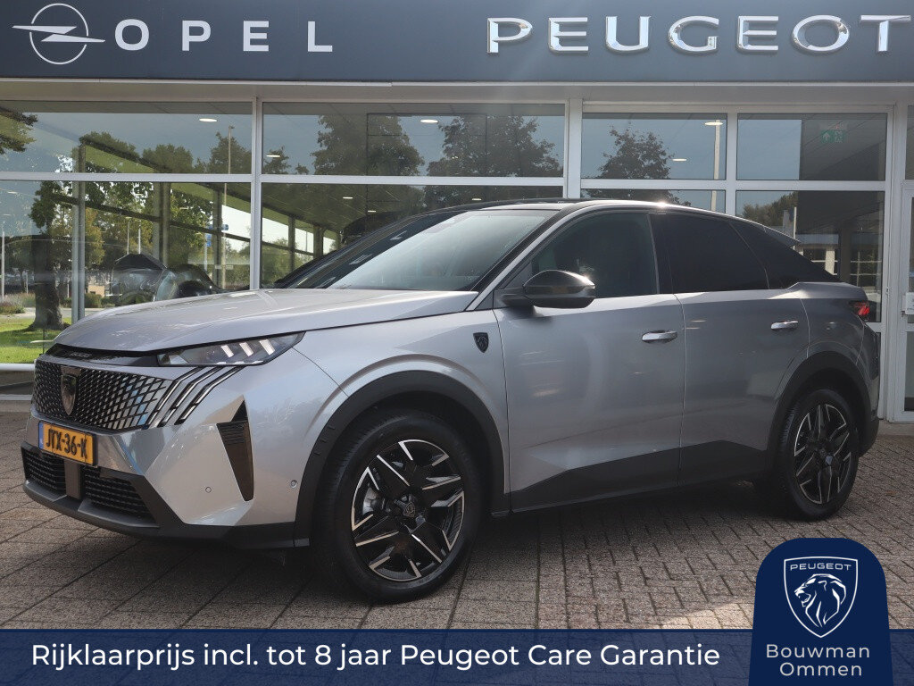 Peugeot 3008 SUV GT HYBRID 145pk e-DCS6 automaat, Rijklaarprijs, 360° Camera Adaptieve cruise control Elektrisch bedienbare achterklep