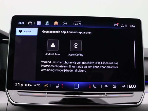 Navigatie via Apple Carplay/Android Auto Navigatie via Apple Carplay/Android Auto