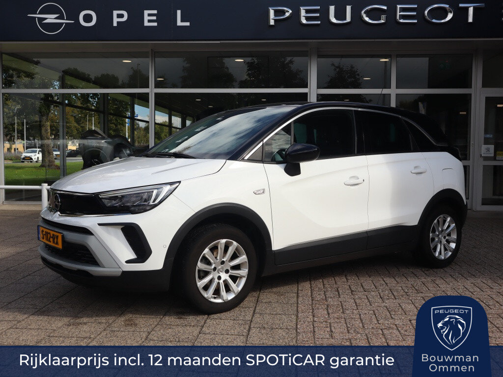 Opel Crossland Elegance 1.2 Turbo 130pk Start/Stop AT8 Automaat, Stoel- Stuur en Voorruitverwarming Camera Navigatie
