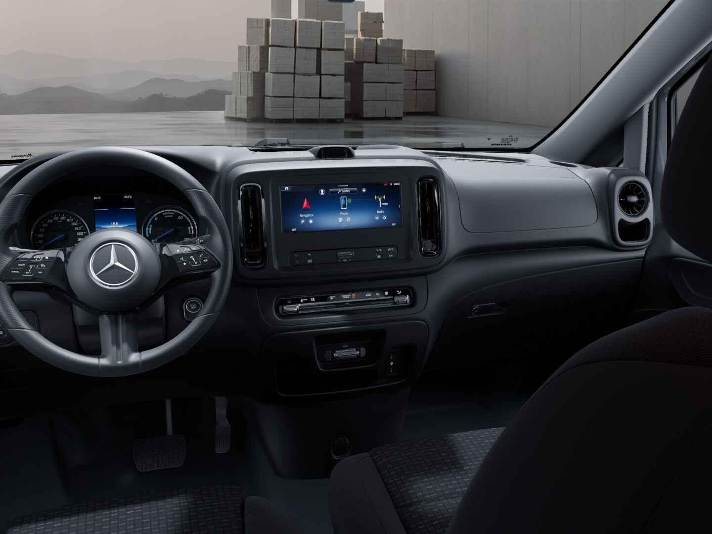 Mercedes-Benz eVito eVito 119 L2 Business Solution 90 kWh - Afbeelding 3